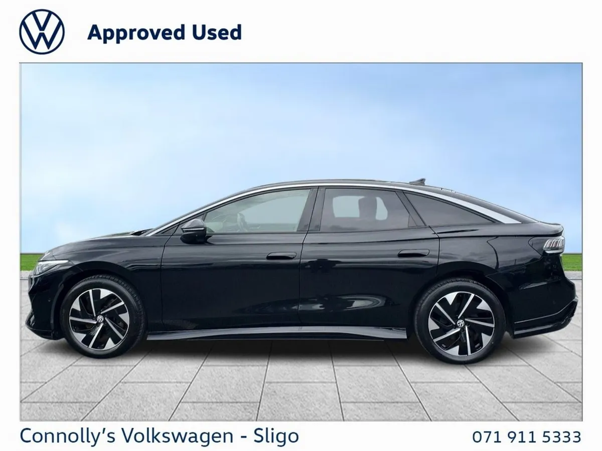 Volkswagen ID.7 Saloon, Electric, 2024, Black