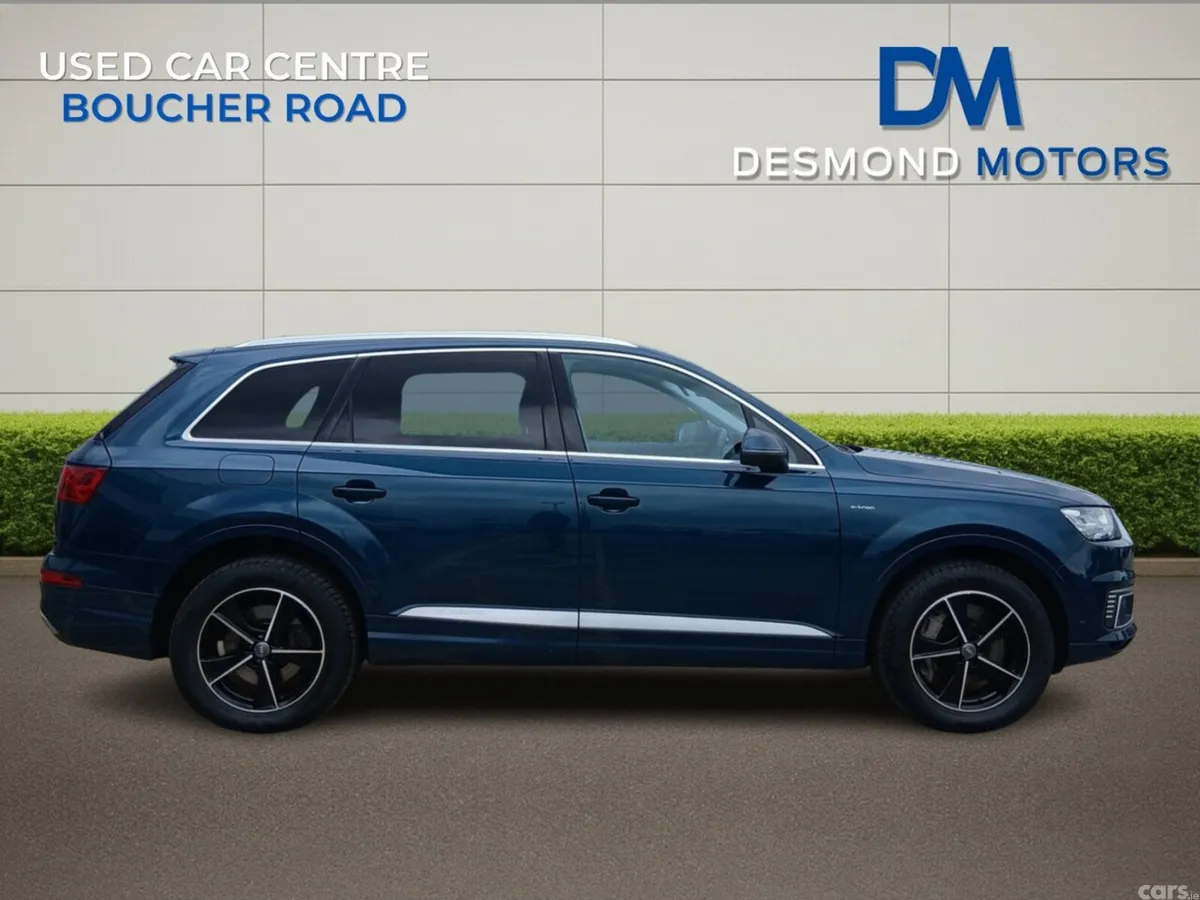 Audi Q7 SUV, Diesel Plug-in Hybrid, 2018, Blue