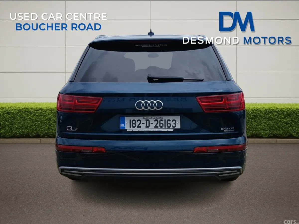 Audi Q7 SUV, Diesel Plug-in Hybrid, 2018, Blue