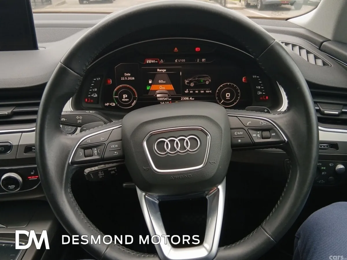 Audi Q7 SUV, Diesel Plug-in Hybrid, 2018, Blue