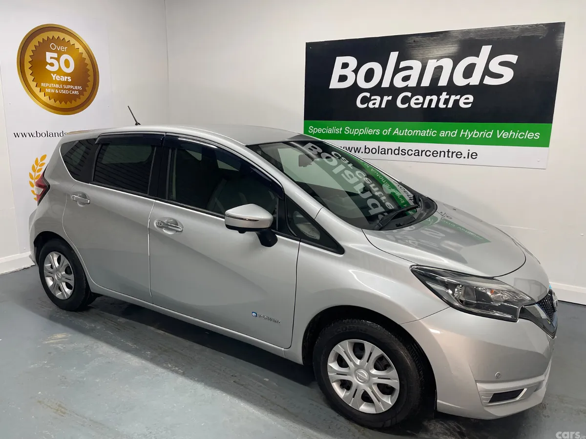 Nissan Note Hatchback, Petrol Hybrid, 2020, Silver