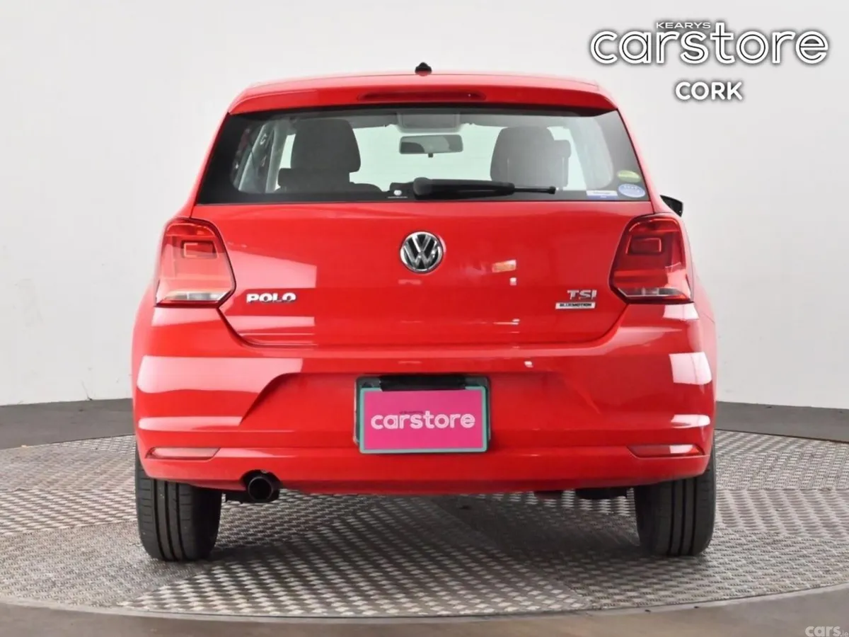 Volkswagen Polo Hatchback, Petrol, 2017, Red