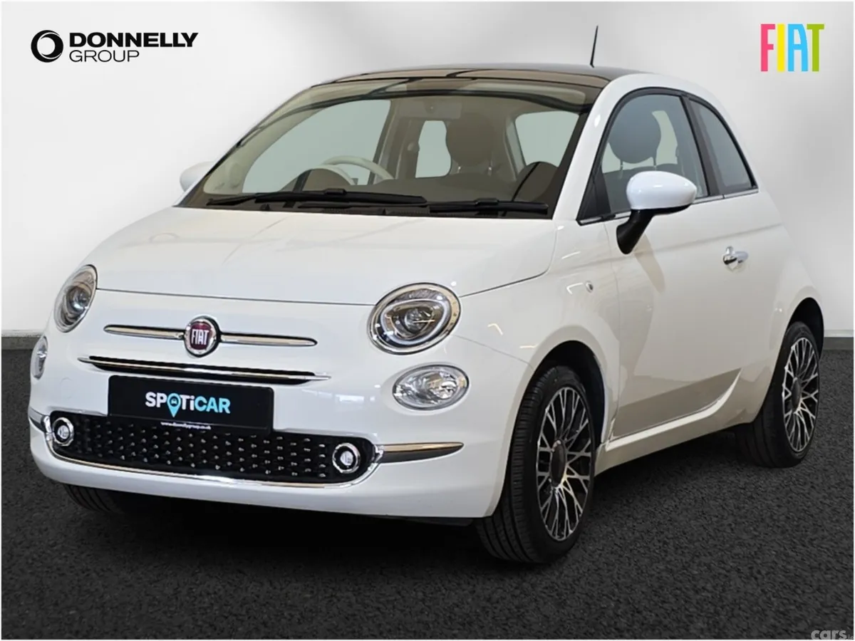 Fiat 500 Hatchback, Petrol, 2024, White