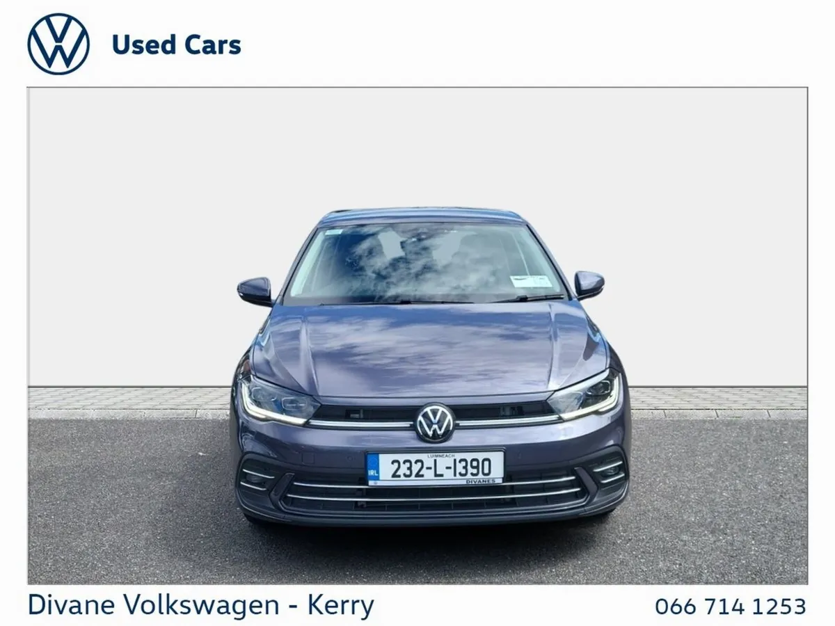 Volkswagen Polo Hatchback, Petrol, 2023, Grey
