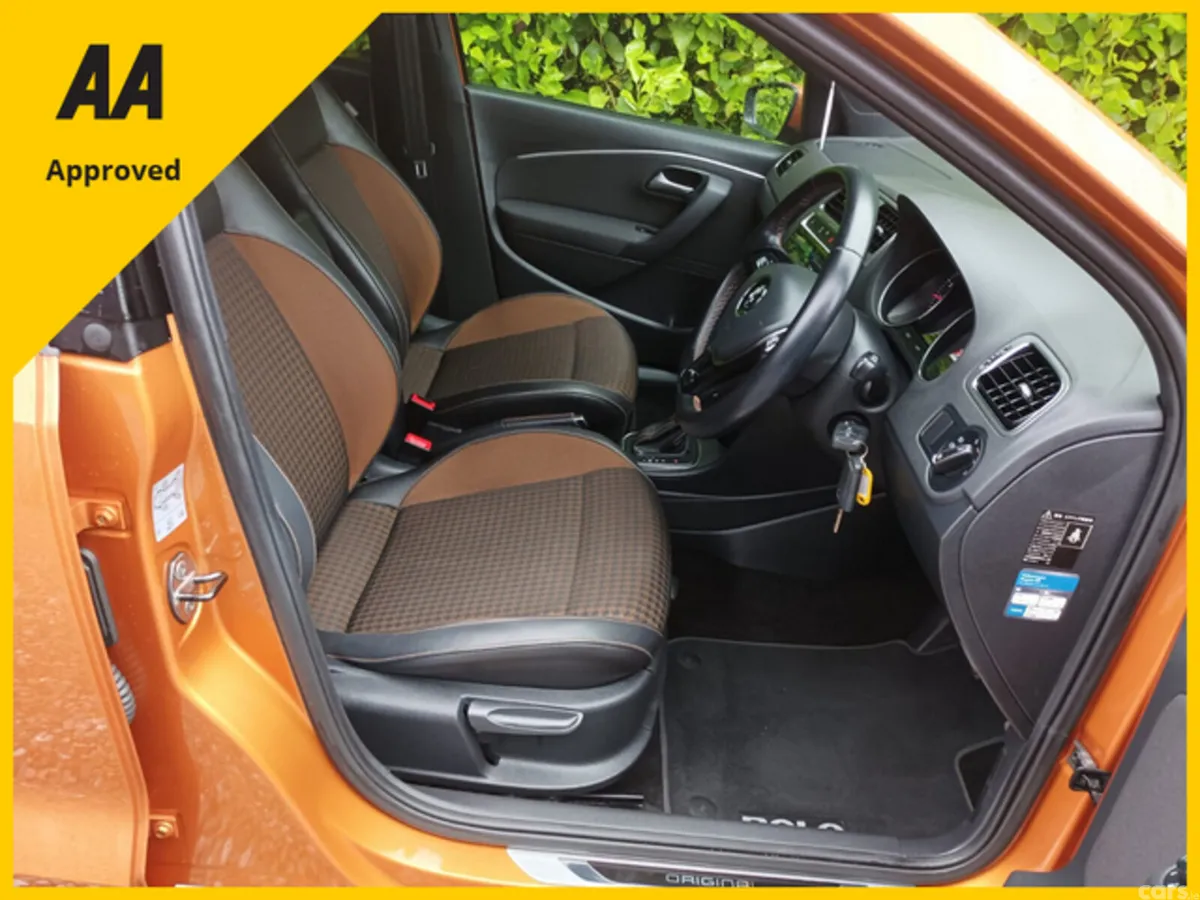 Volkswagen Polo Hatchback, Petrol, 2017, Orange