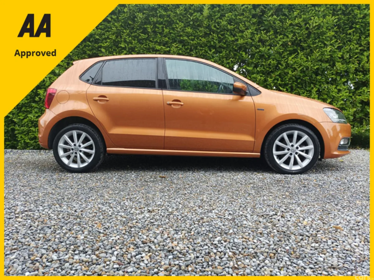 Volkswagen Polo Hatchback, Petrol, 2017, Orange