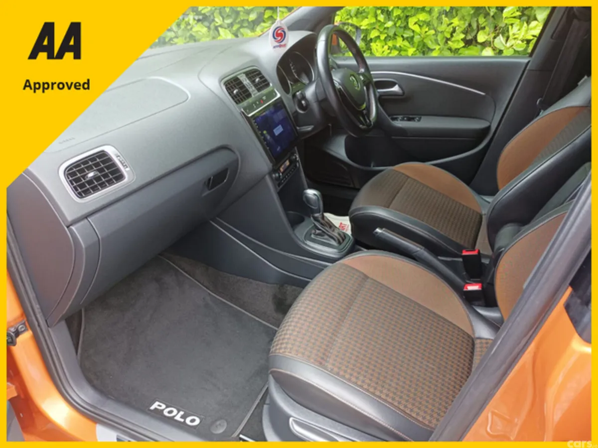 Volkswagen Polo Hatchback, Petrol, 2017, Orange