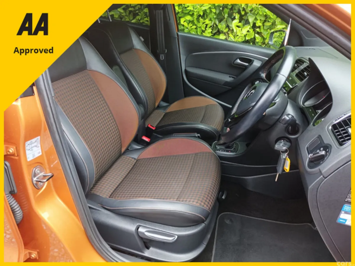 Volkswagen Polo Hatchback, Petrol, 2017, Orange