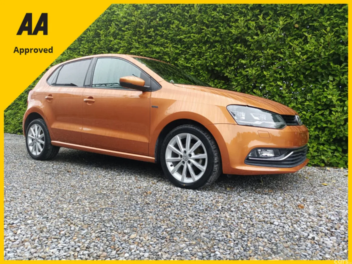 Volkswagen Polo Hatchback, Petrol, 2017, Orange