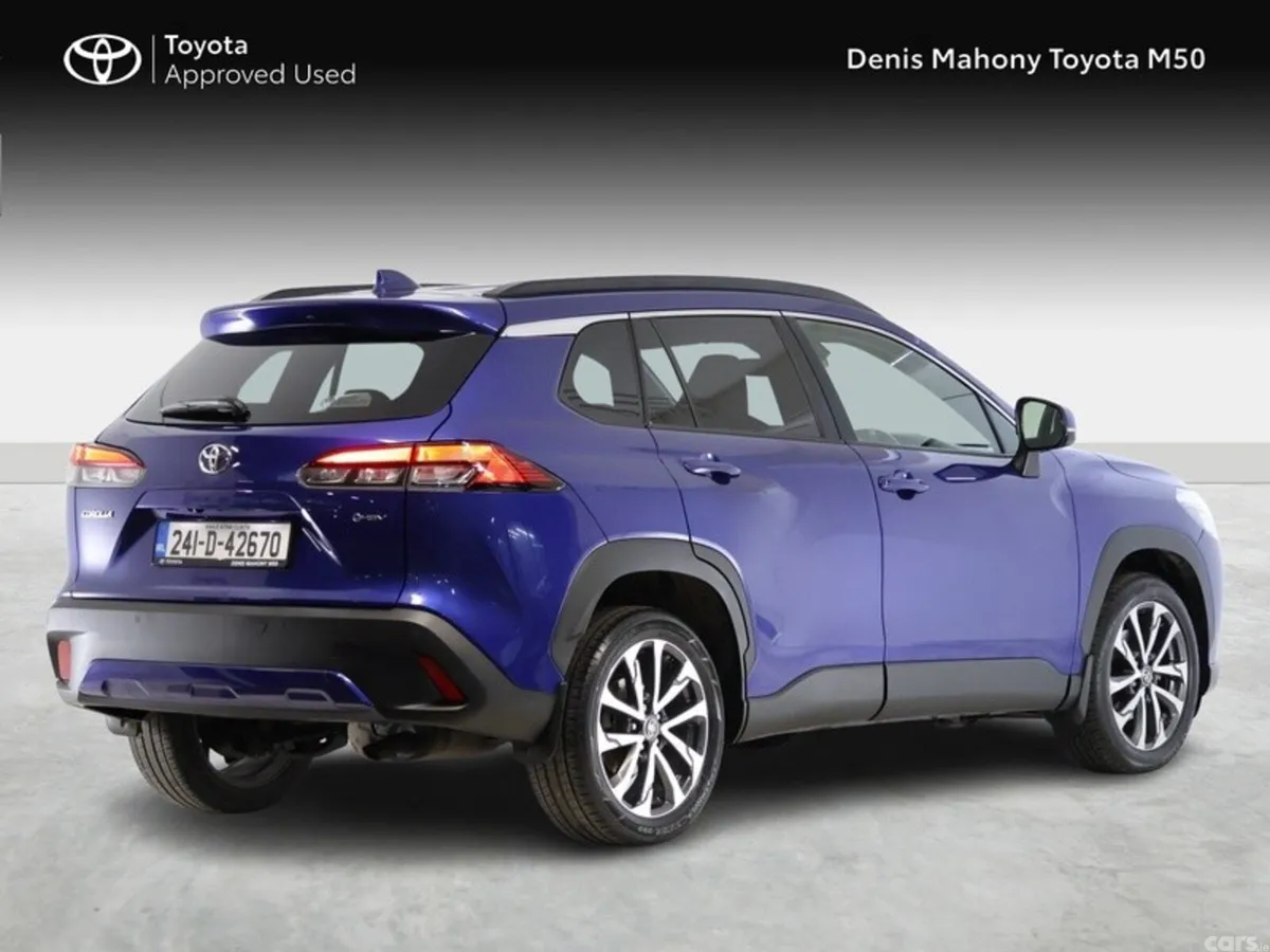 Toyota Corolla Cross SUV, Petrol Hybrid, 2024, Blue