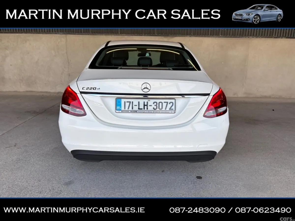 Mercedes-Benz C-Class Saloon, Diesel, 2017, White