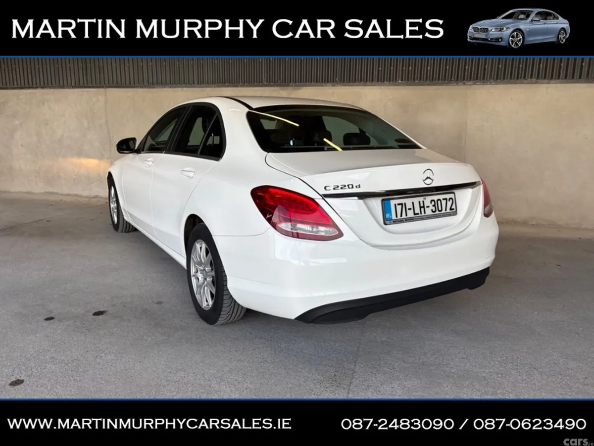 Mercedes-Benz C-Class Saloon, Diesel, 2017, White