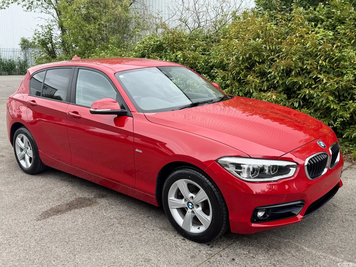 BMW 1-Series Hatchback, Diesel, 2018, Red