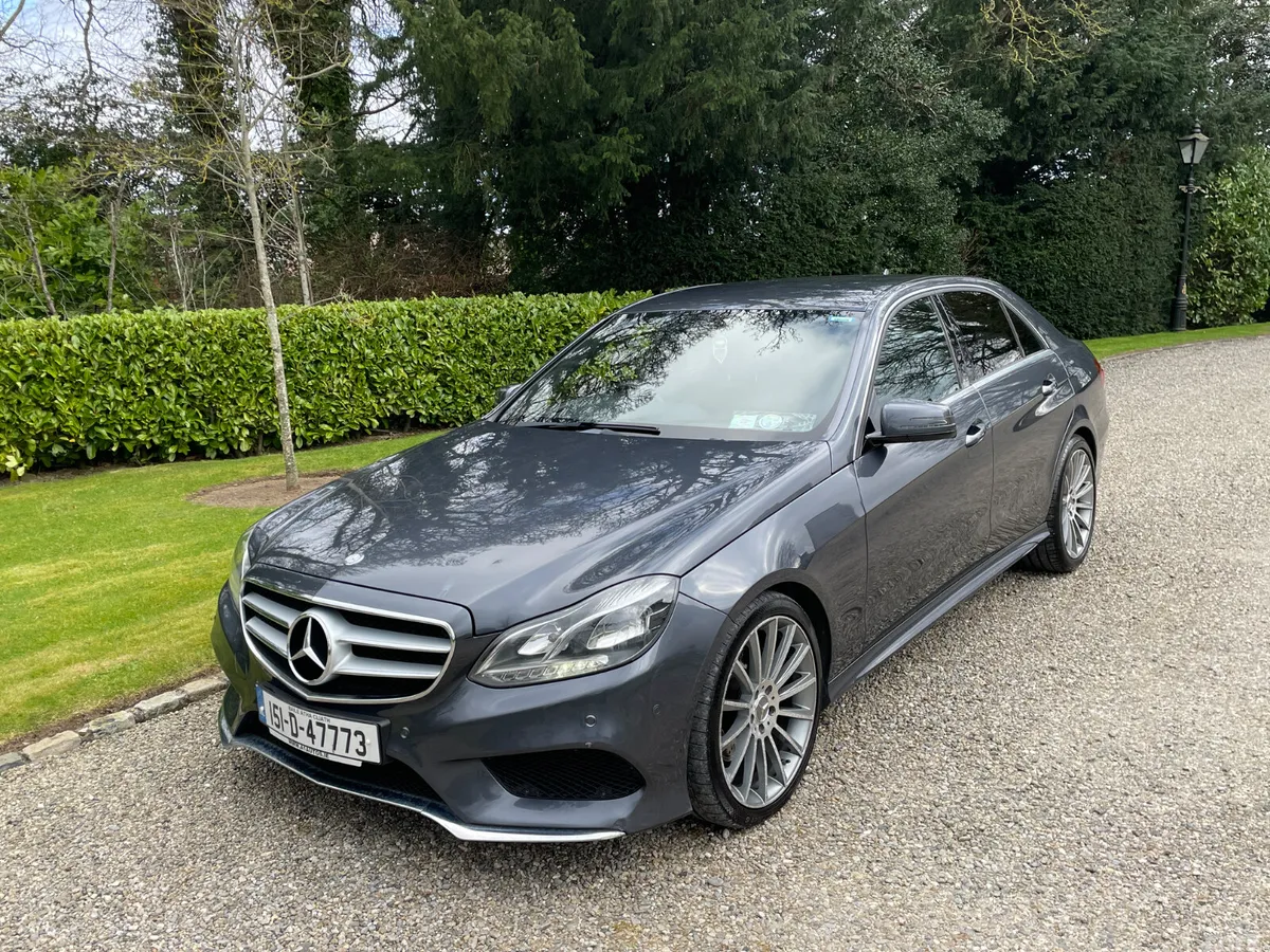 Mercedes-Benz E-Class Saloon, Diesel Hybrid, 2015, Grey