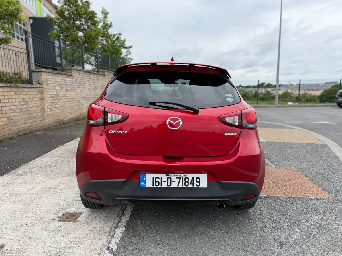 Mazda Demio Hatchback, Petrol, 2016, Red