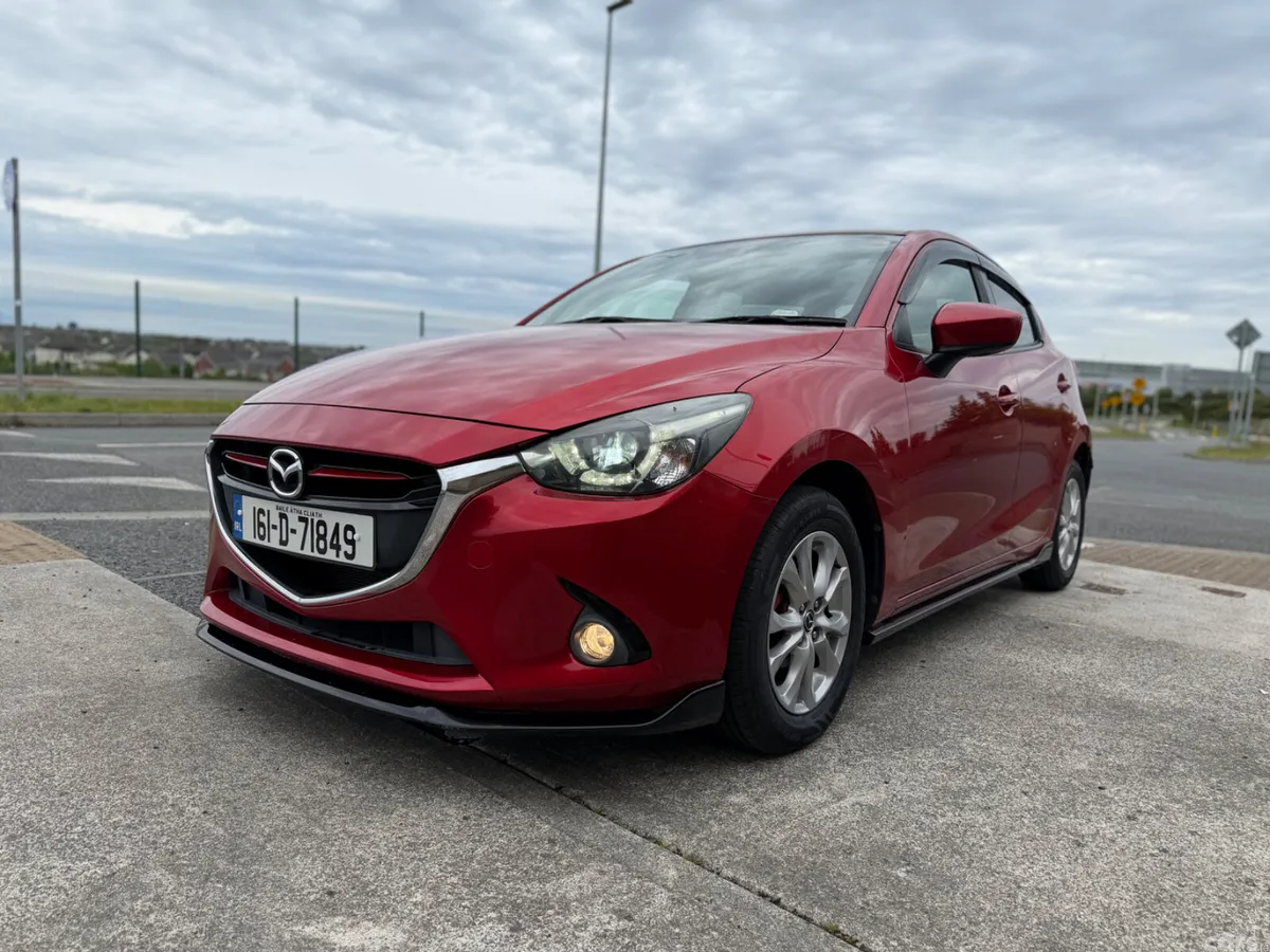 Mazda Demio Hatchback, Petrol, 2016, Red