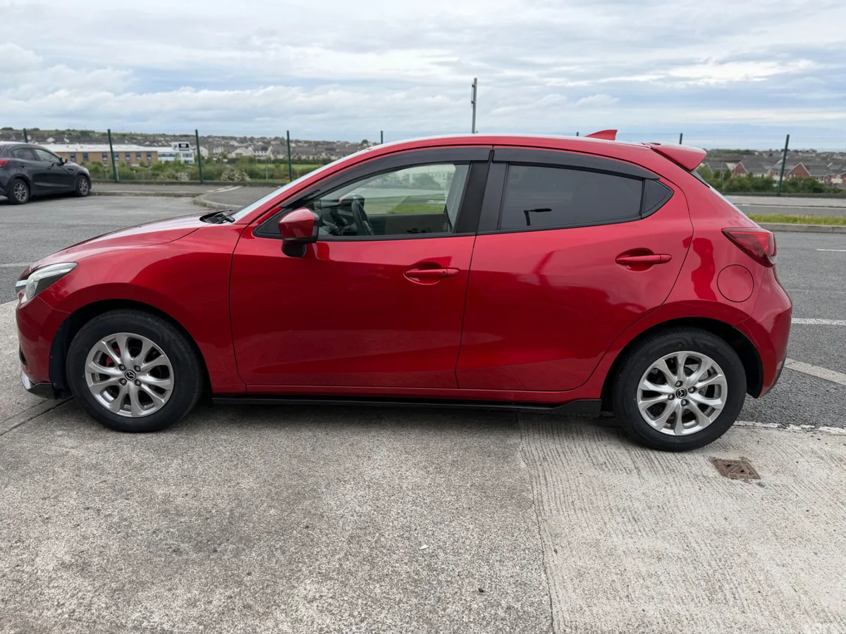 Mazda Demio Hatchback, Petrol, 2016, Red
