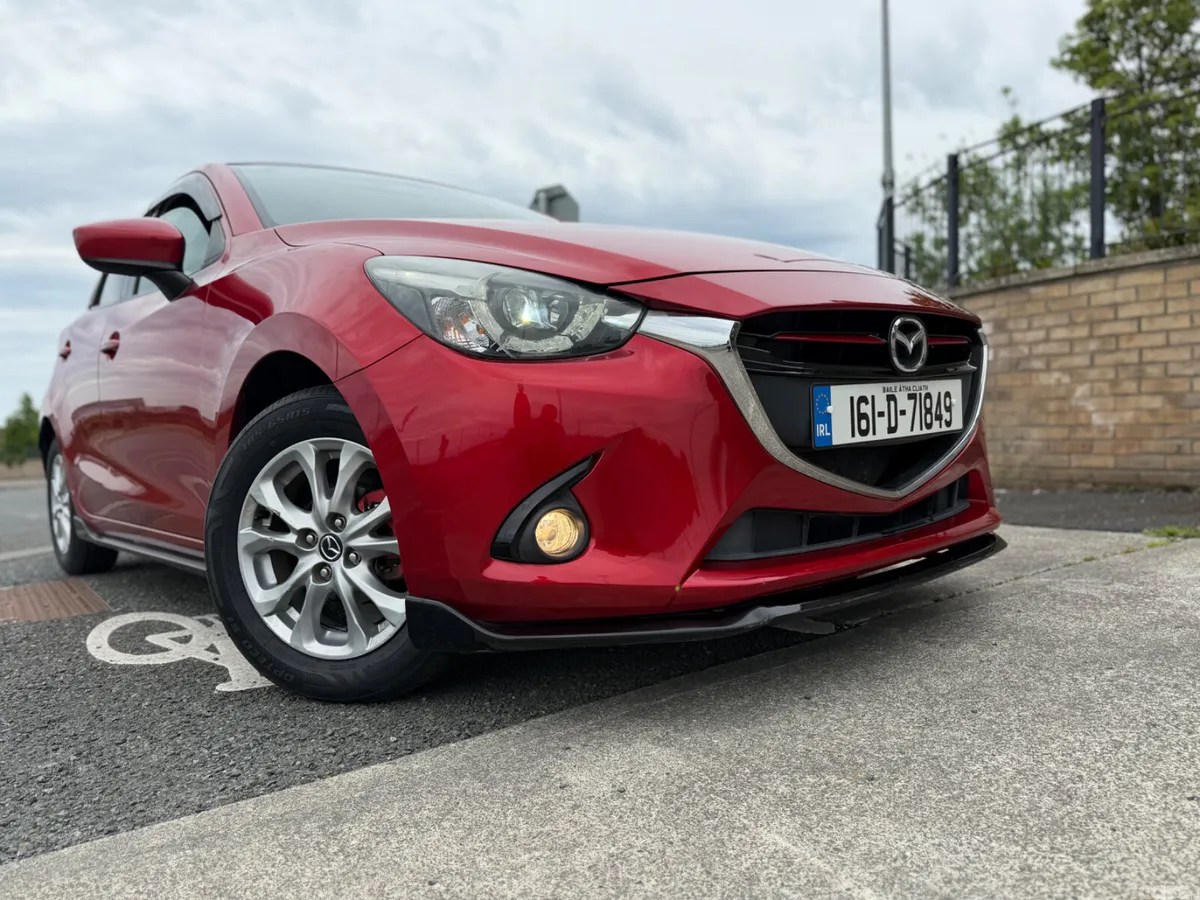 Mazda Demio Hatchback, Petrol, 2016, Red