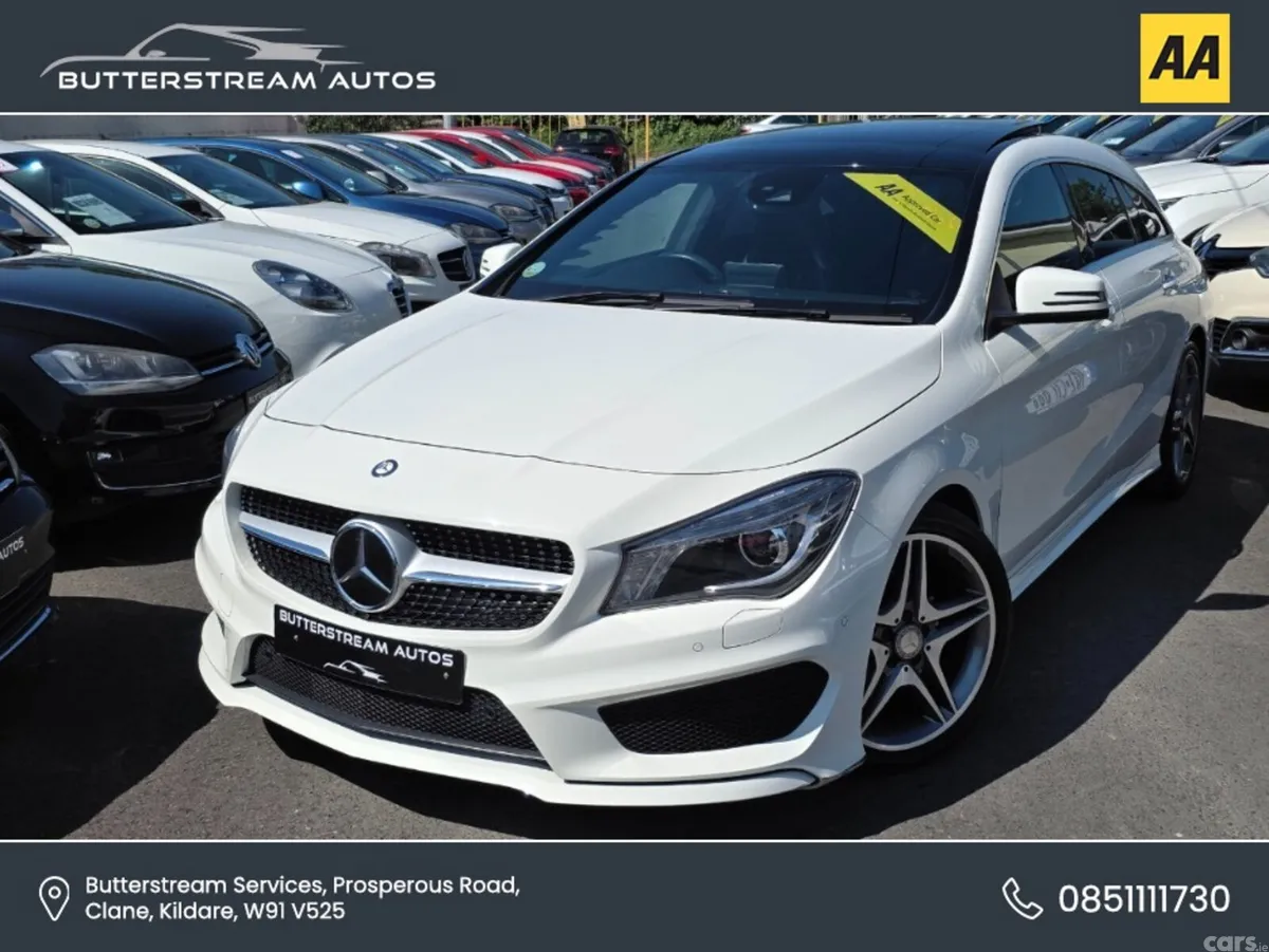 Mercedes-Benz CLA Estate, Petrol, 2016, White