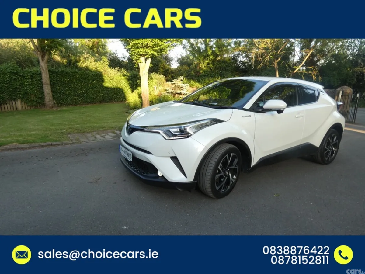 Toyota C-HR Hatchback, Petrol Hybrid, 2017, White