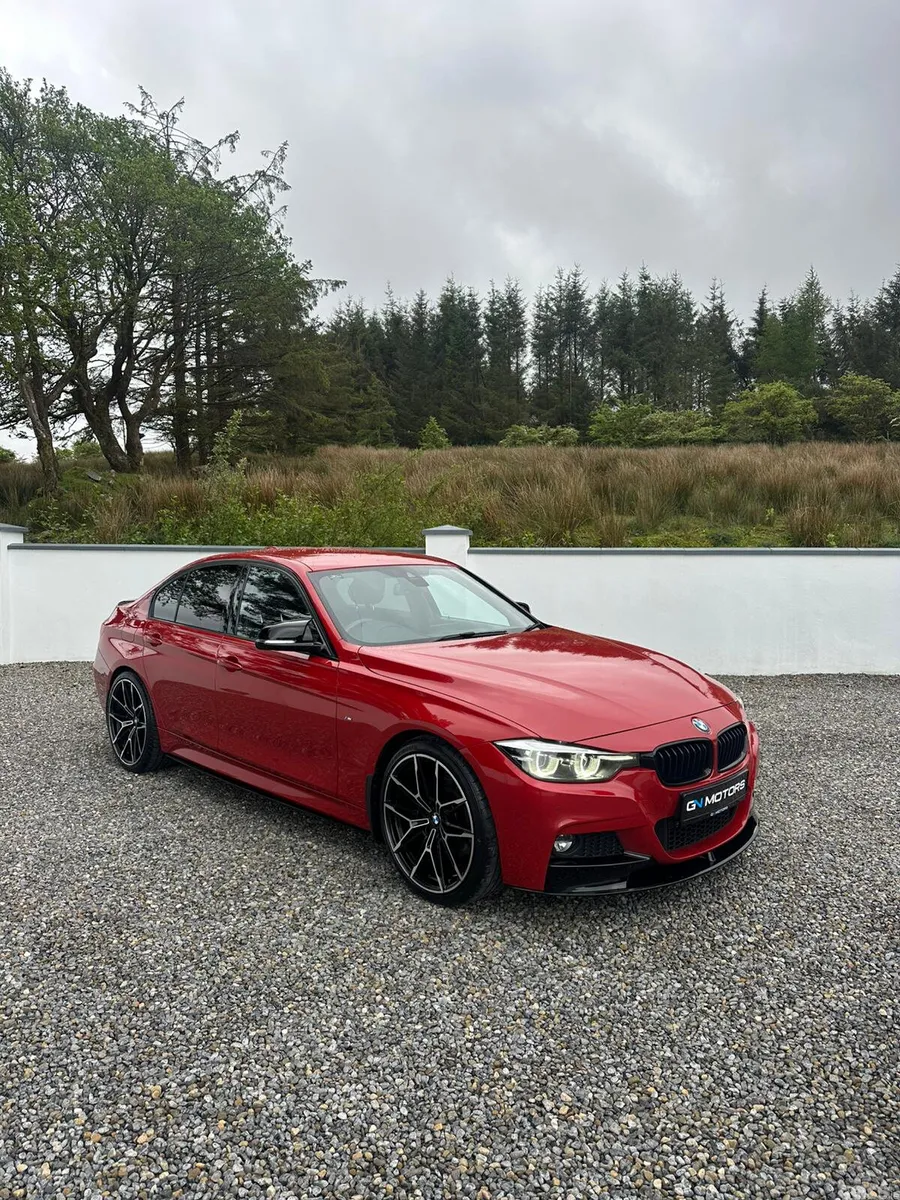 BMW 3-Series Saloon, Diesel, 2018, Red