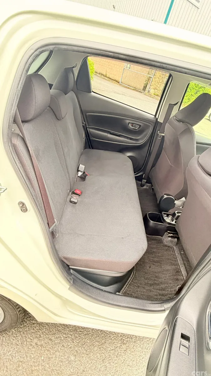 Toyota Vitz Hatchback, Petrol Hybrid, 2019, White
