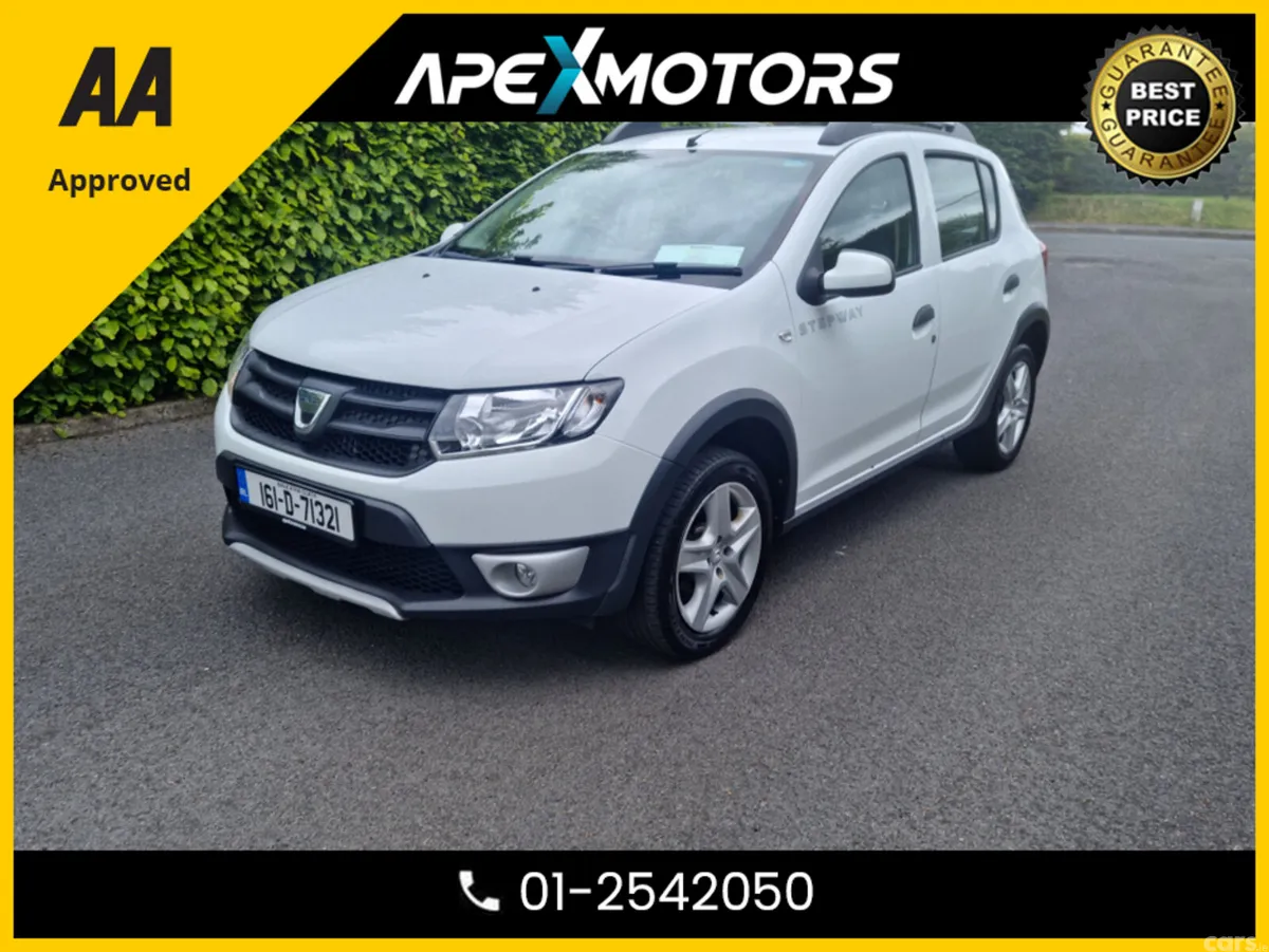 Dacia Sandero Stepway Hatchback, Diesel, 2016, White