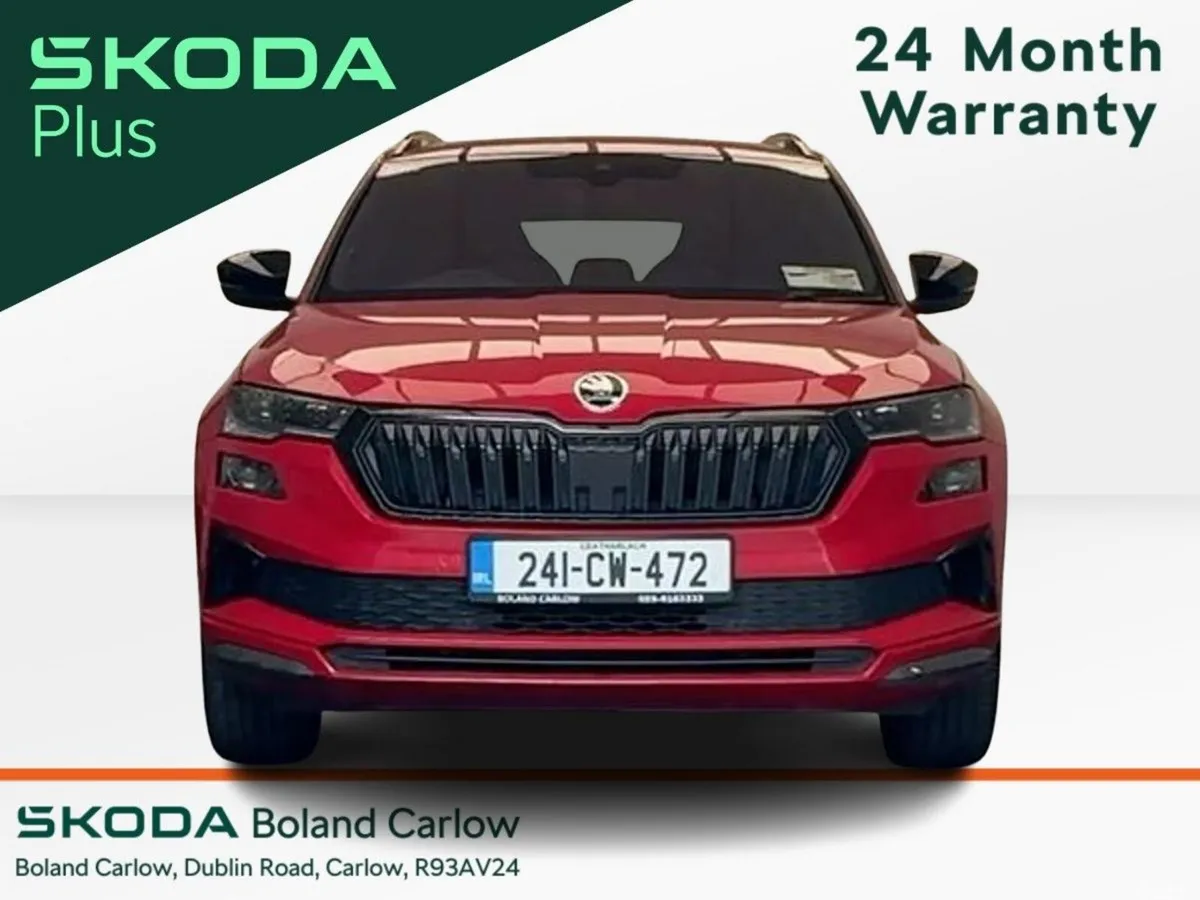 Skoda Karoq Estate, Diesel, 2024, Red