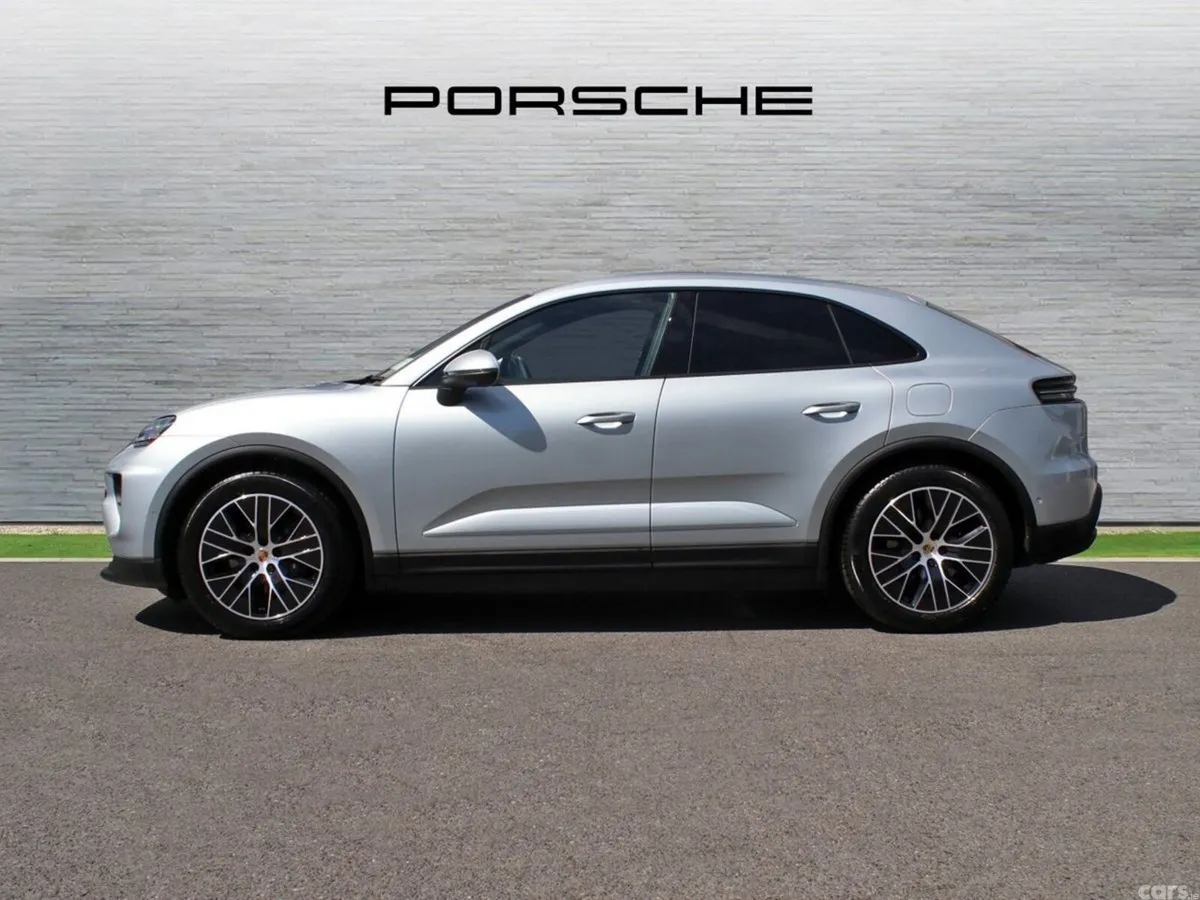 Porsche Macan SUV, Electric, 2026, Silver