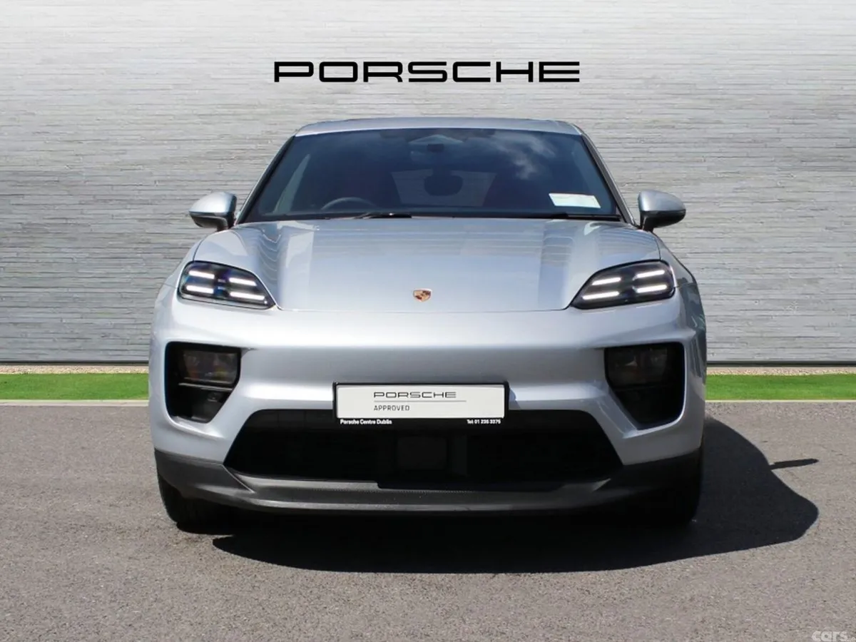 Porsche Macan SUV, Electric, 2026, Silver