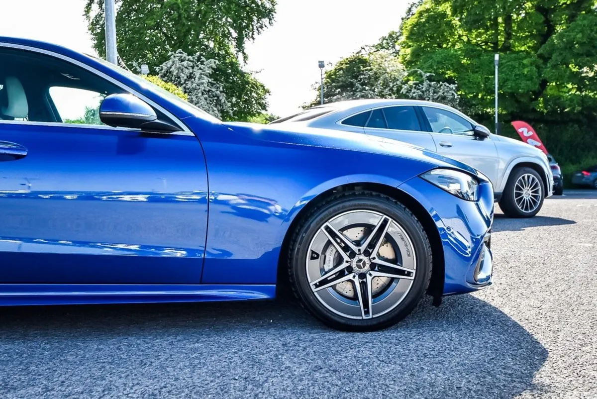 Mercedes-Benz C-Class Saloon, Diesel Hybrid, 2024, Blue