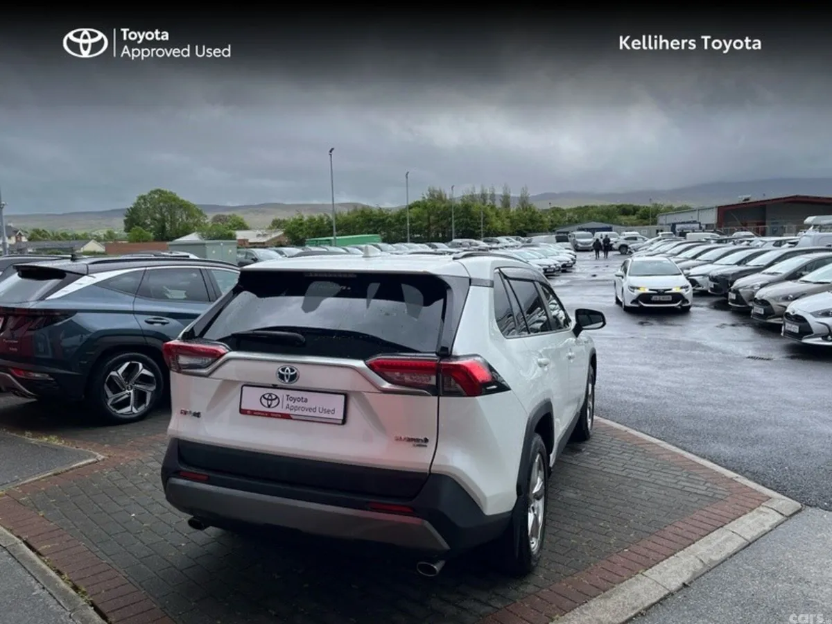 Toyota RAV4 SUV, Petrol Hybrid, 2021, White