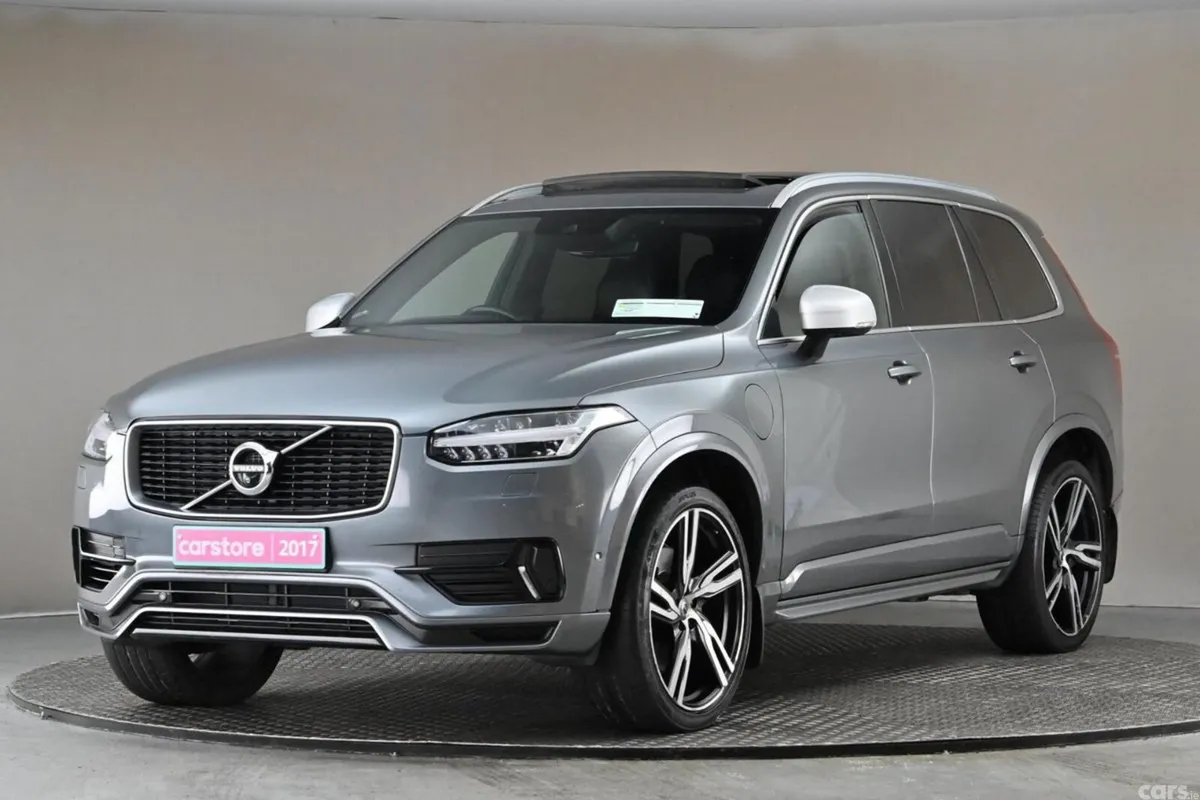 Volvo XC90 SUV, Petrol Plug-in Hybrid, 2017, Grey