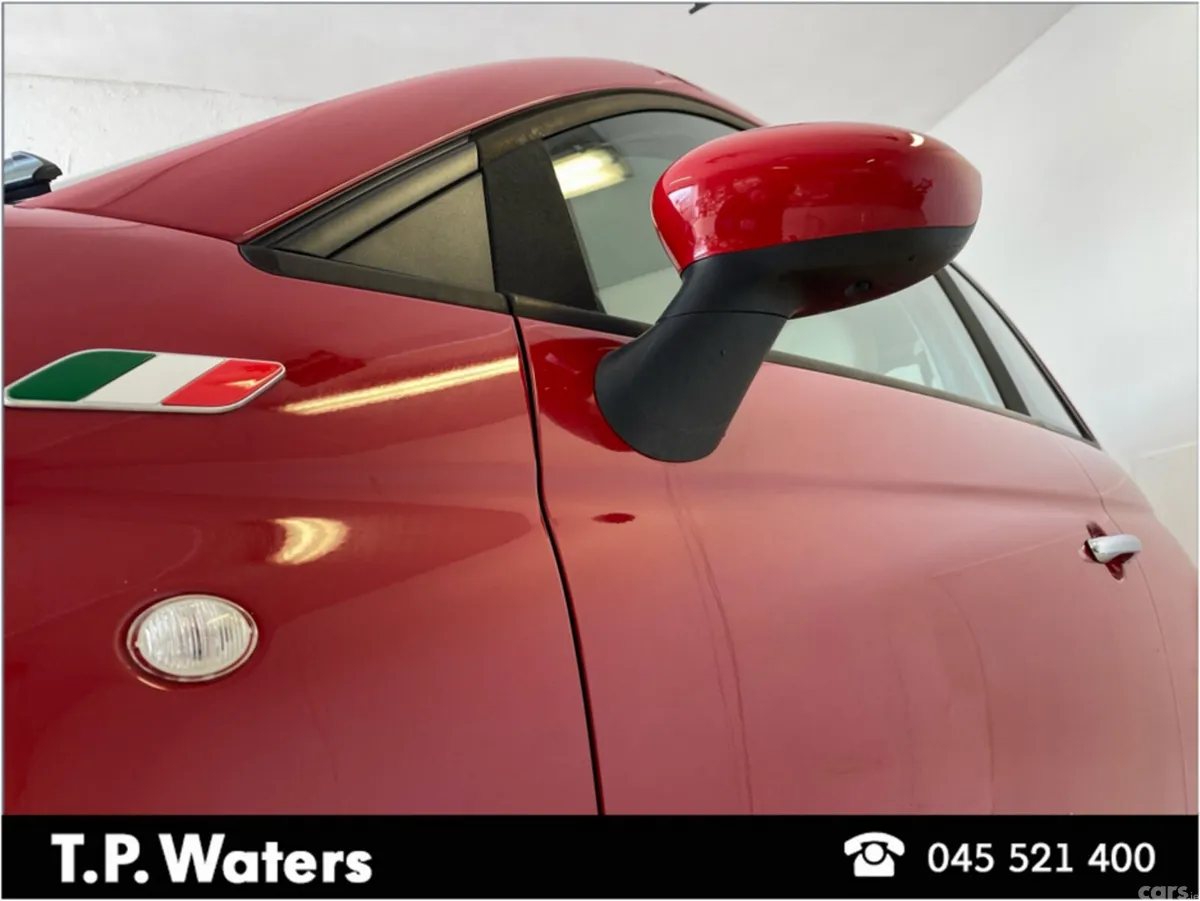 Fiat 500 Hatchback, Petrol, 2019, Red