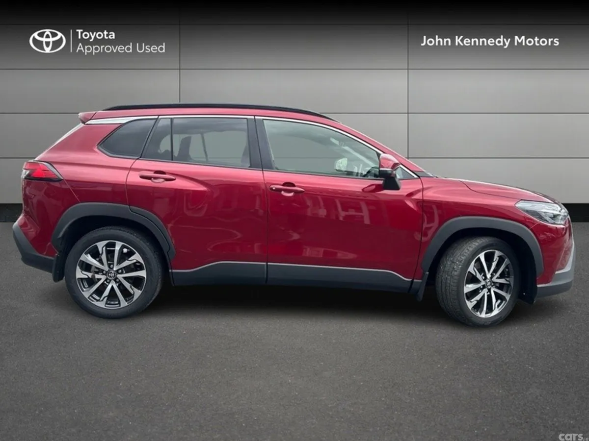Toyota Corolla Cross SUV, Petrol Hybrid, 2024, Red