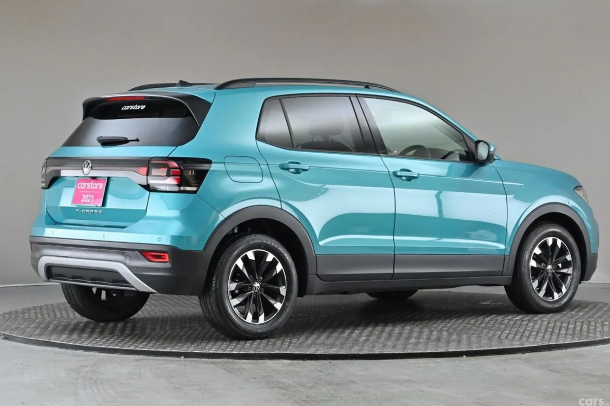Volkswagen T-Cross SUV, Petrol, 2021, Blue