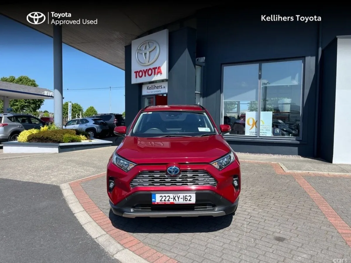 Toyota RAV4 SUV, Petrol Hybrid, 2022, Red