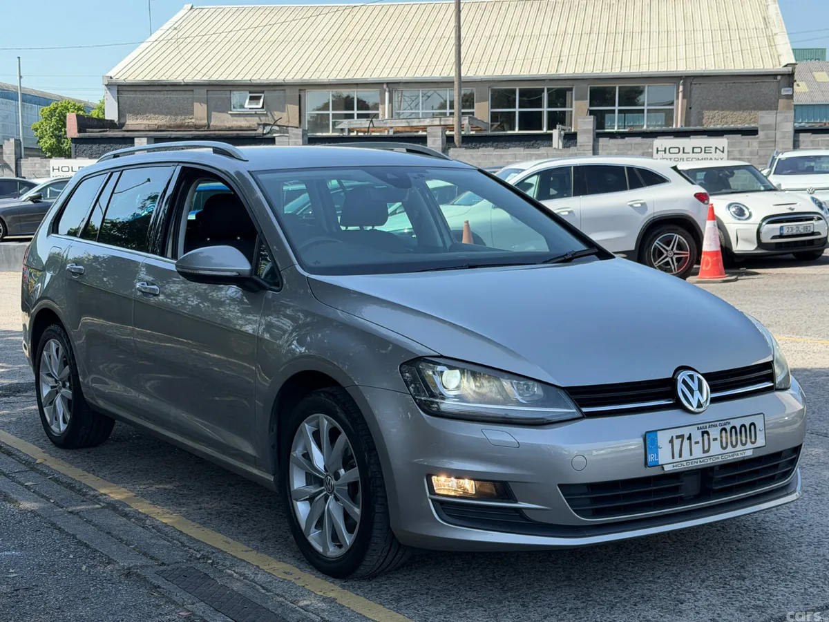 Volkswagen Golf Estate, Petrol, 2017, Silver