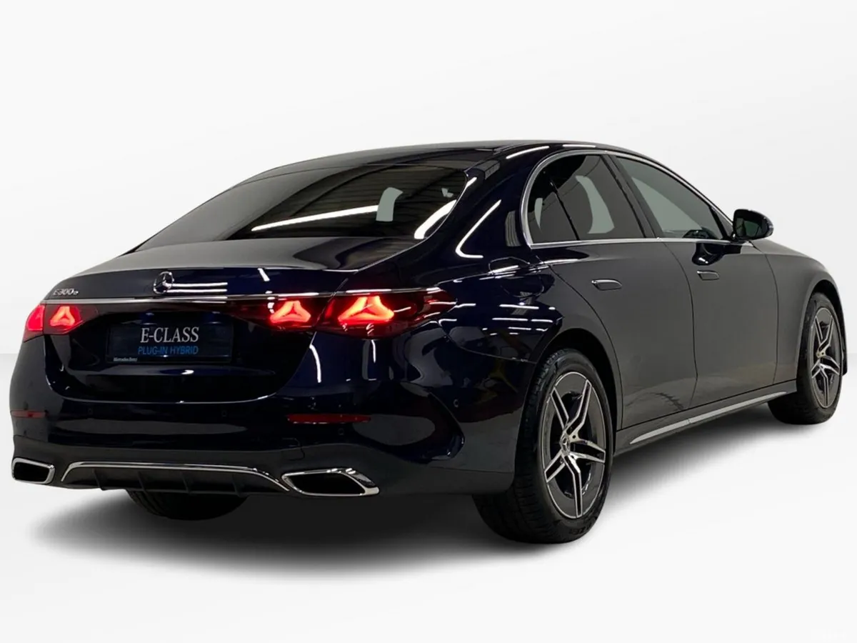 Mercedes-Benz E-Class Saloon, Petrol Plug-in Hybrid, 2026, Blue