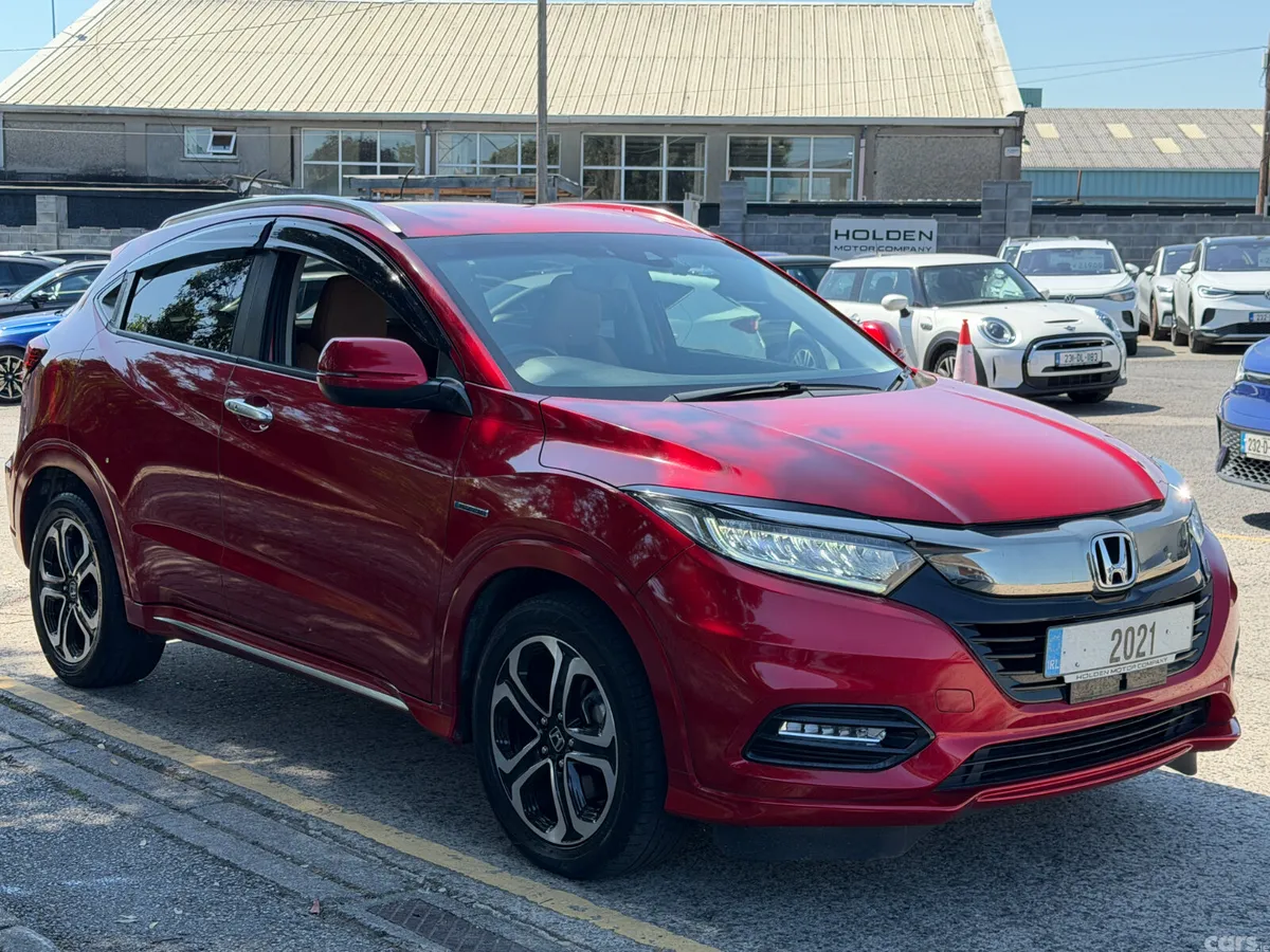 Honda Vezel SUV, Petrol Hybrid, 2021, Red