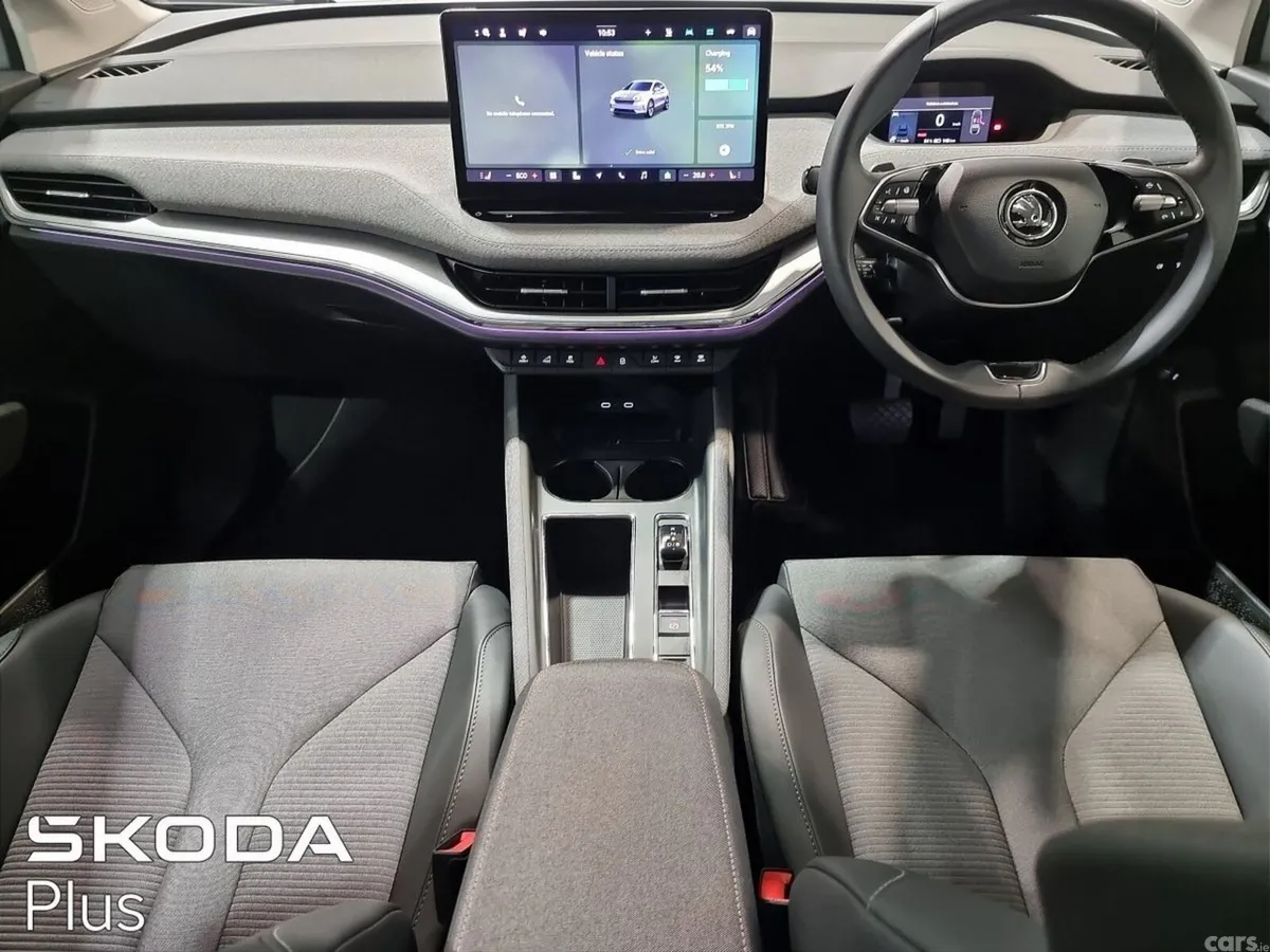 Skoda Enyaq SUV, Electric, 2025, Silver