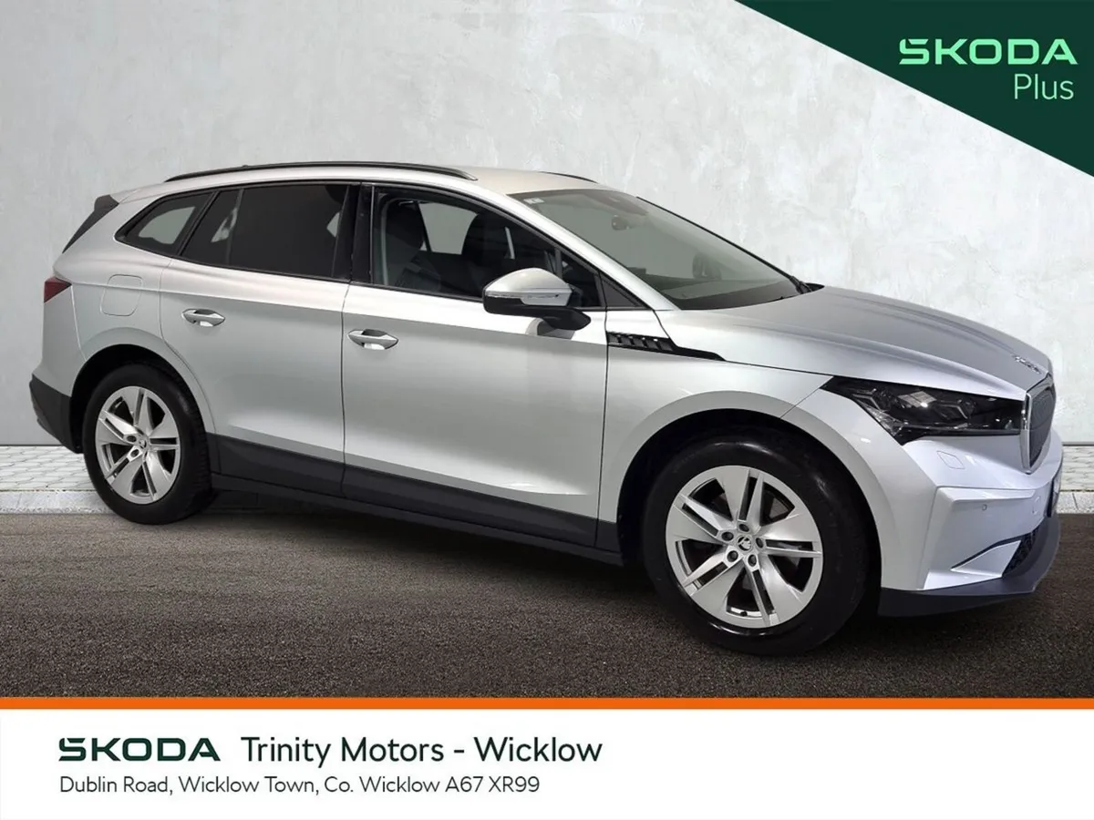 Skoda Enyaq SUV, Electric, 2025, Silver