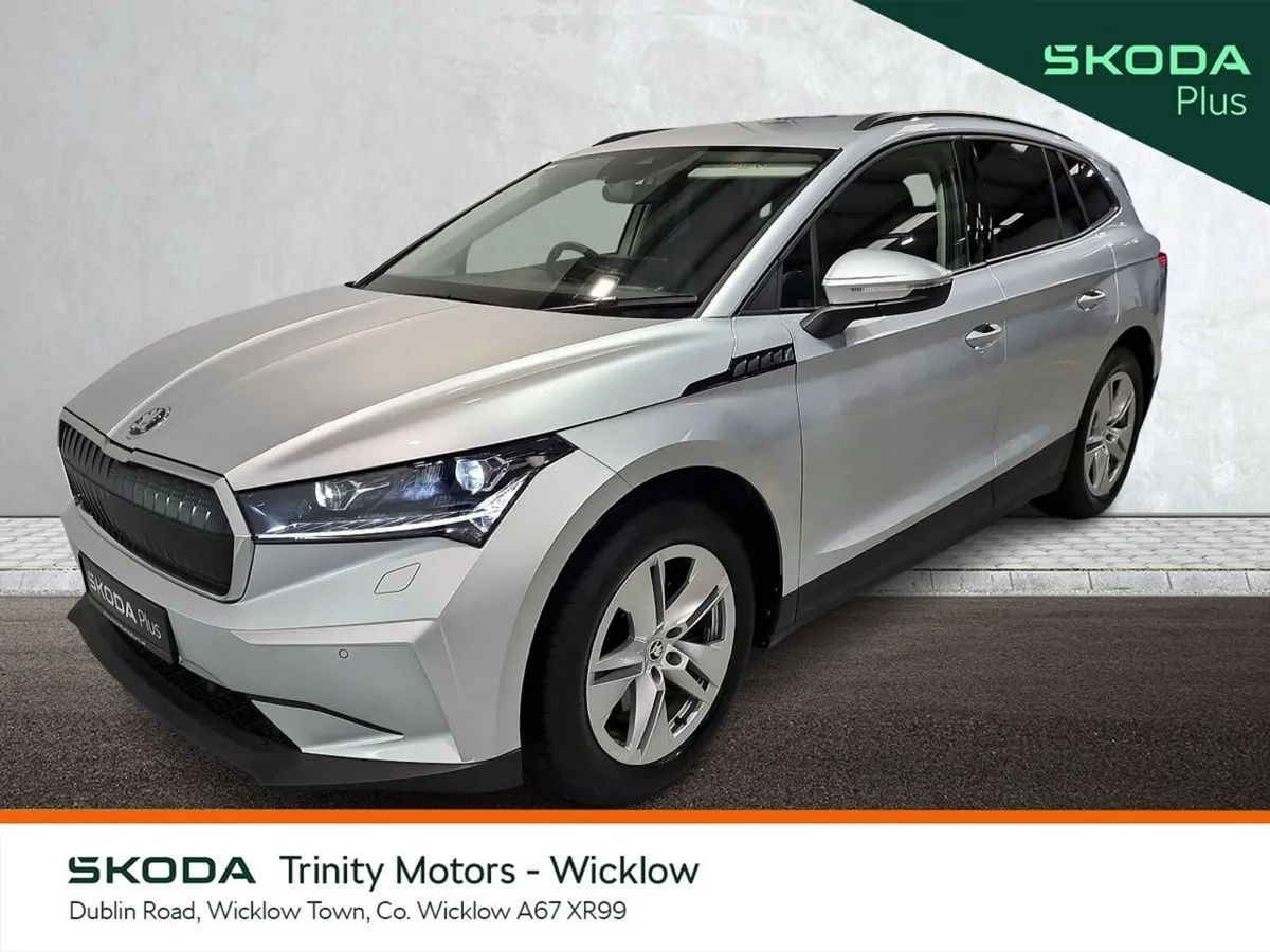 Skoda Enyaq SUV, Electric, 2025, Silver