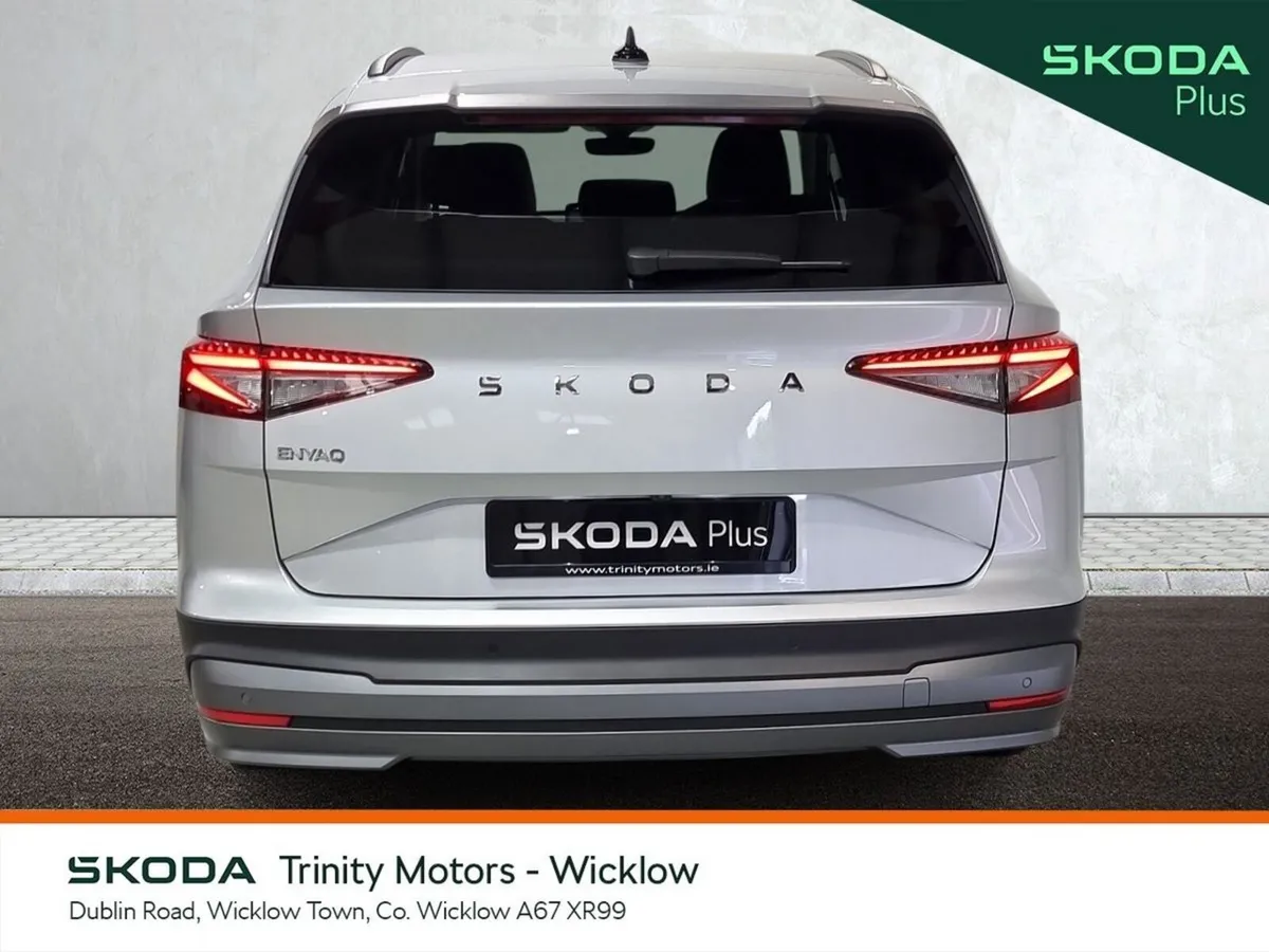 Skoda Enyaq SUV, Electric, 2025, Silver