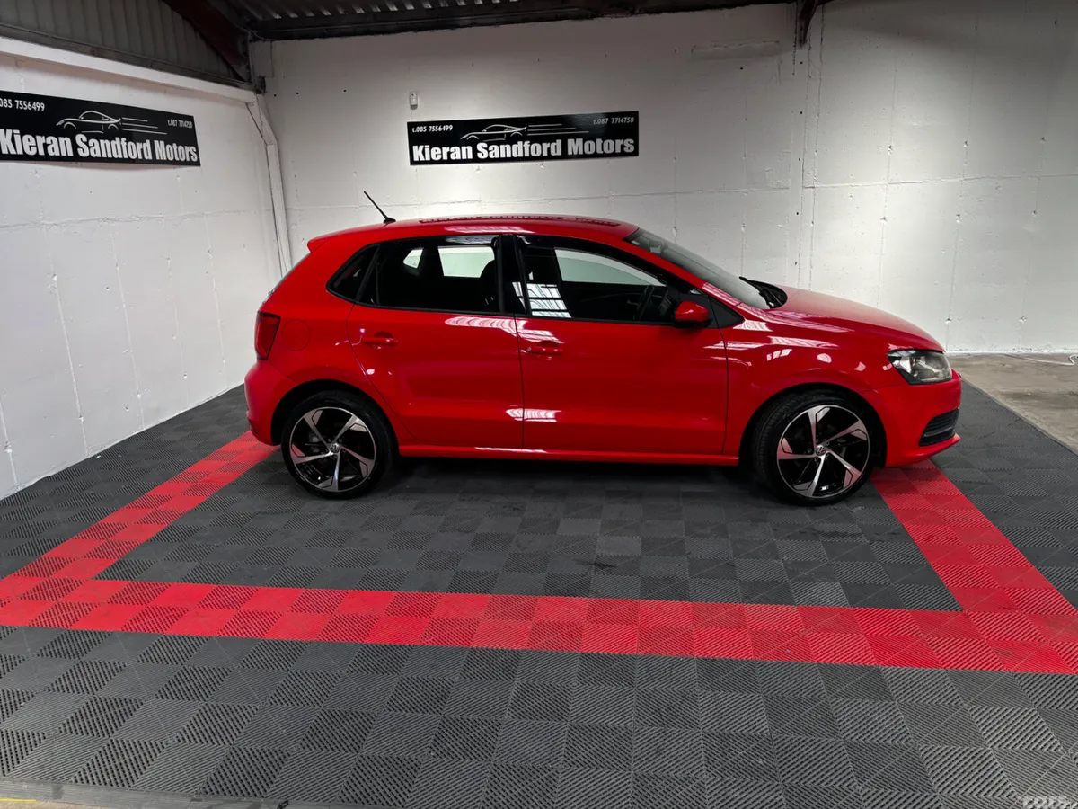 Volkswagen Polo Hatchback, Petrol, 2016, Red