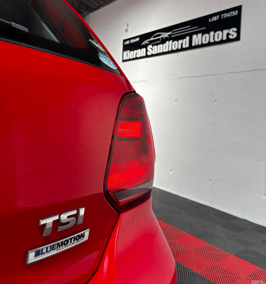Volkswagen Polo Hatchback, Petrol, 2016, Red