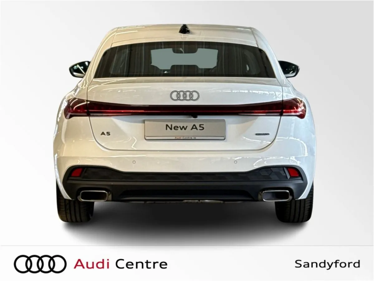 Audi A5 Saloon, Petrol Plug-in Hybrid, 2026, White