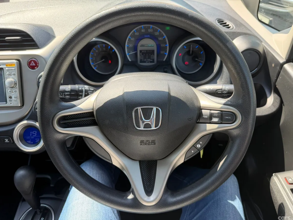 Honda Fit Hatchback, Petrol Hybrid, 2011, White