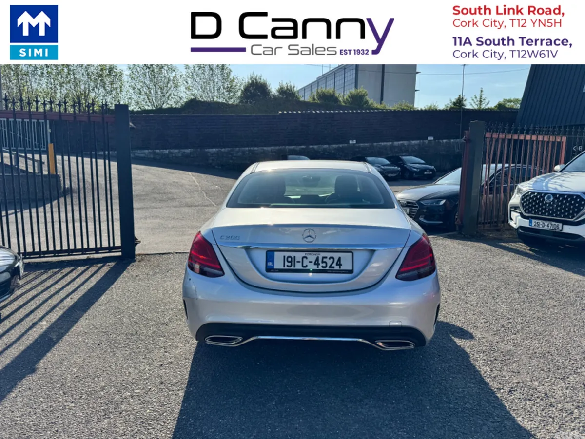 Mercedes-Benz C-Class Saloon, Petrol Hybrid, 2019, Grey