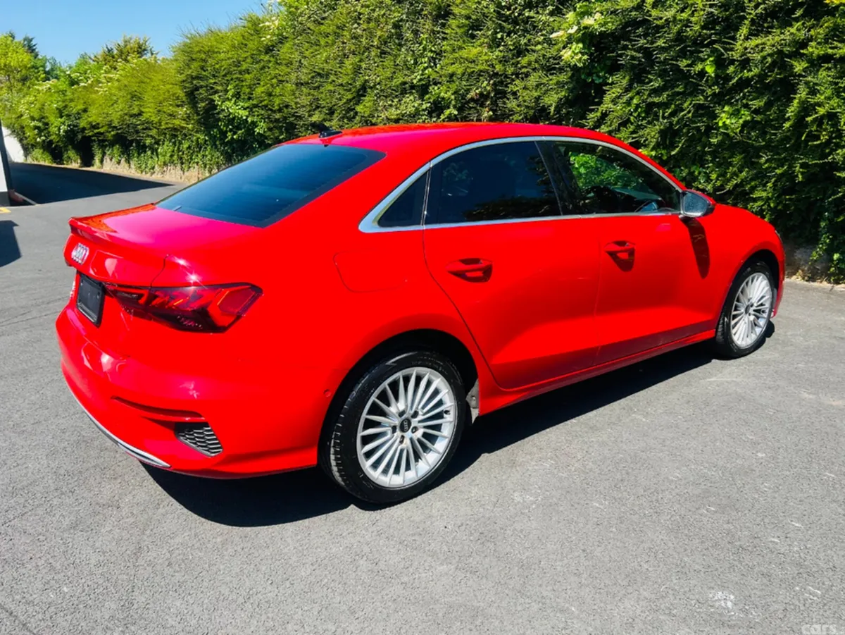 Audi A3 Saloon, Petrol, 2022, Red